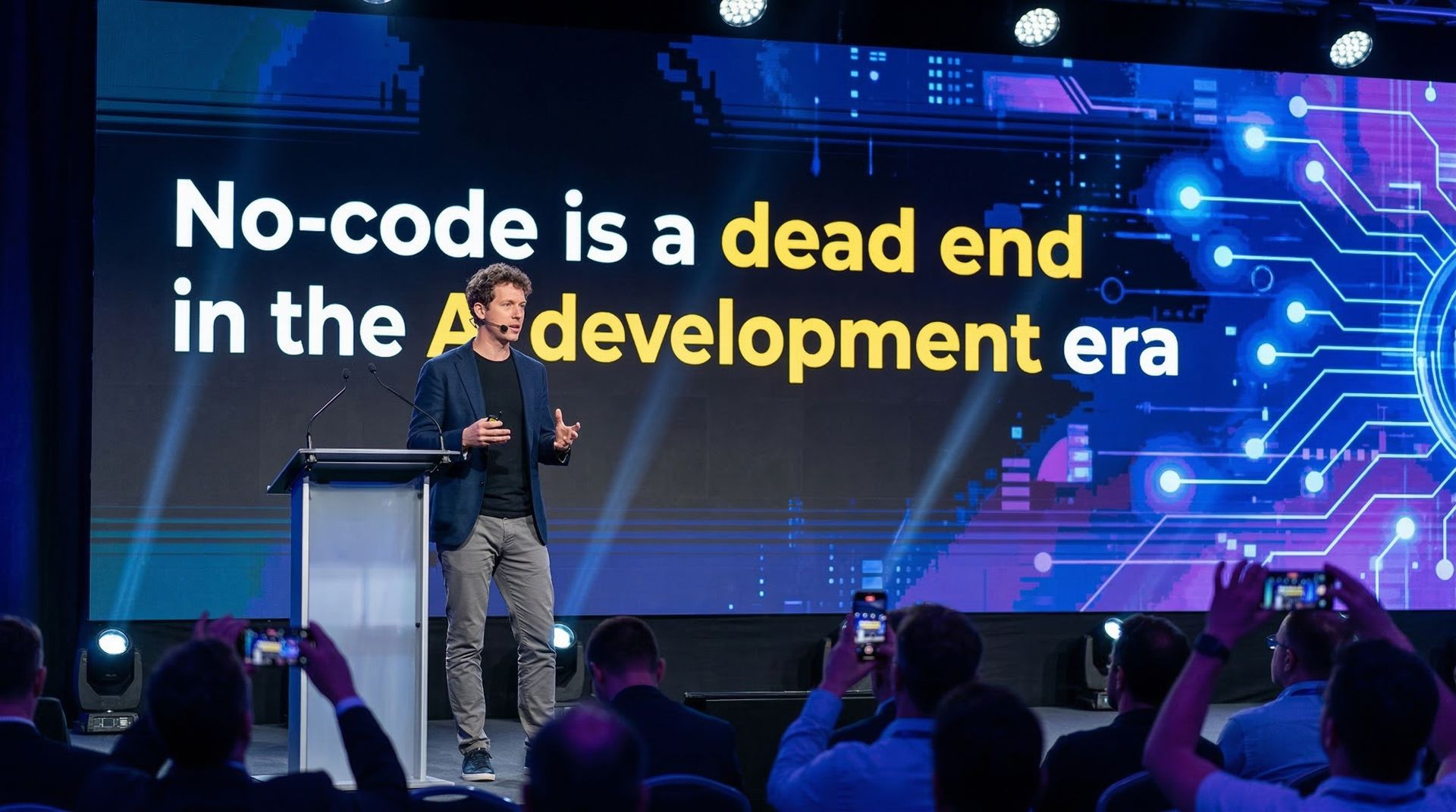 No-code is a dead end in the AI development era